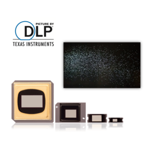 DLP Beamer Reparatur: DMD Chip Austausch bei Pixelfehlern und Streifen im Bild.
